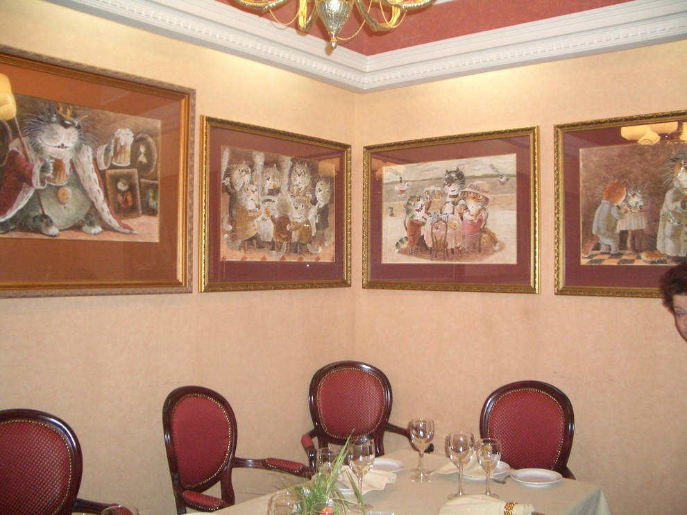 Дизайн, отделка и обустройство интерьера кафе-бара «Онега»