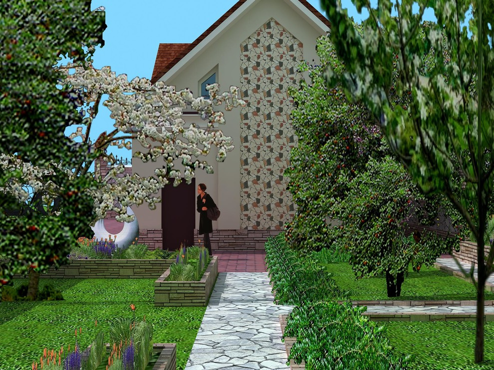 Устройство газона