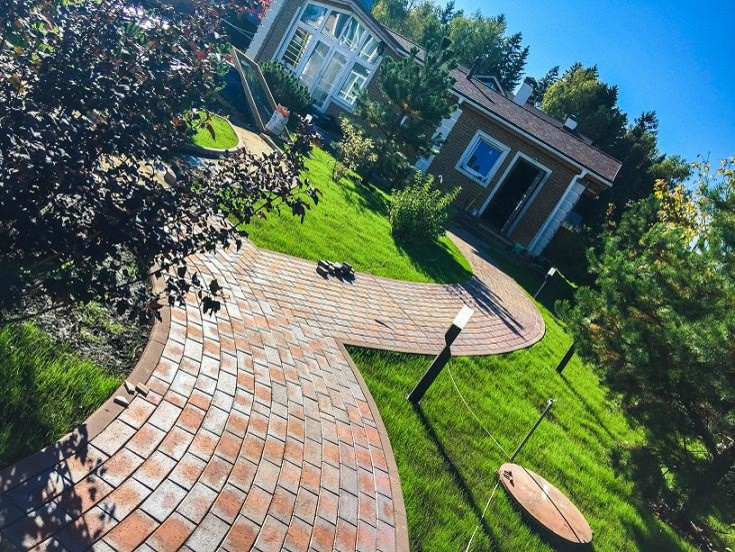 Мощение дорожек