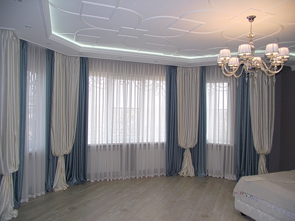 Текстильное оформление частного коттеджа в г. Краснодаре (западный обход)