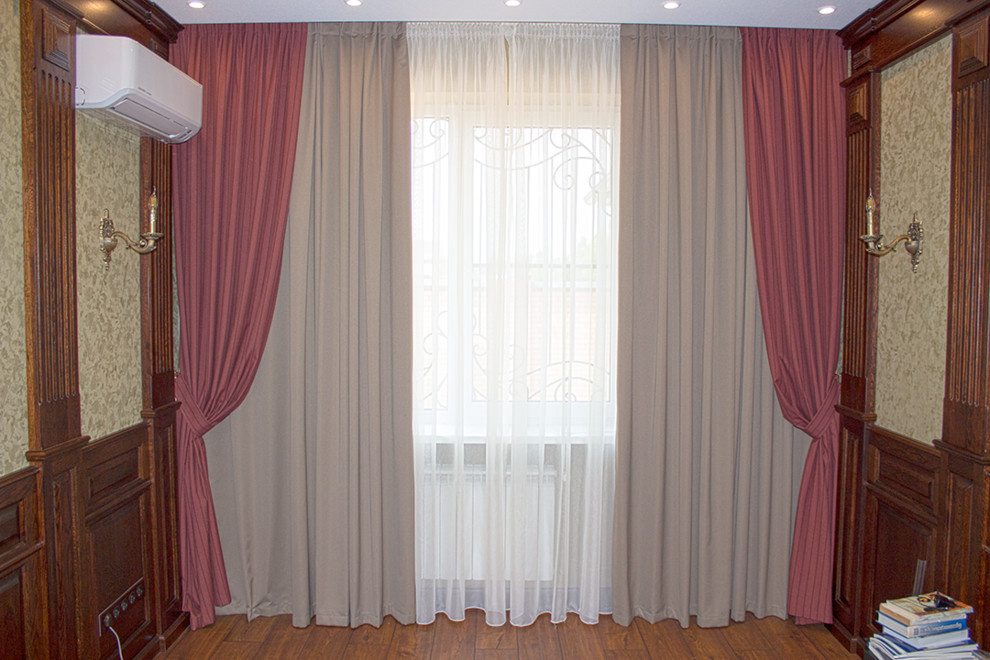 Текстильное оформление частного коттеджа в г. Краснодаре (западный обход)