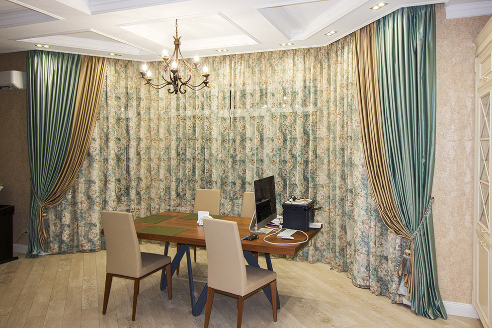 Текстильное оформление частного коттеджа в г. Краснодаре (западный обход)