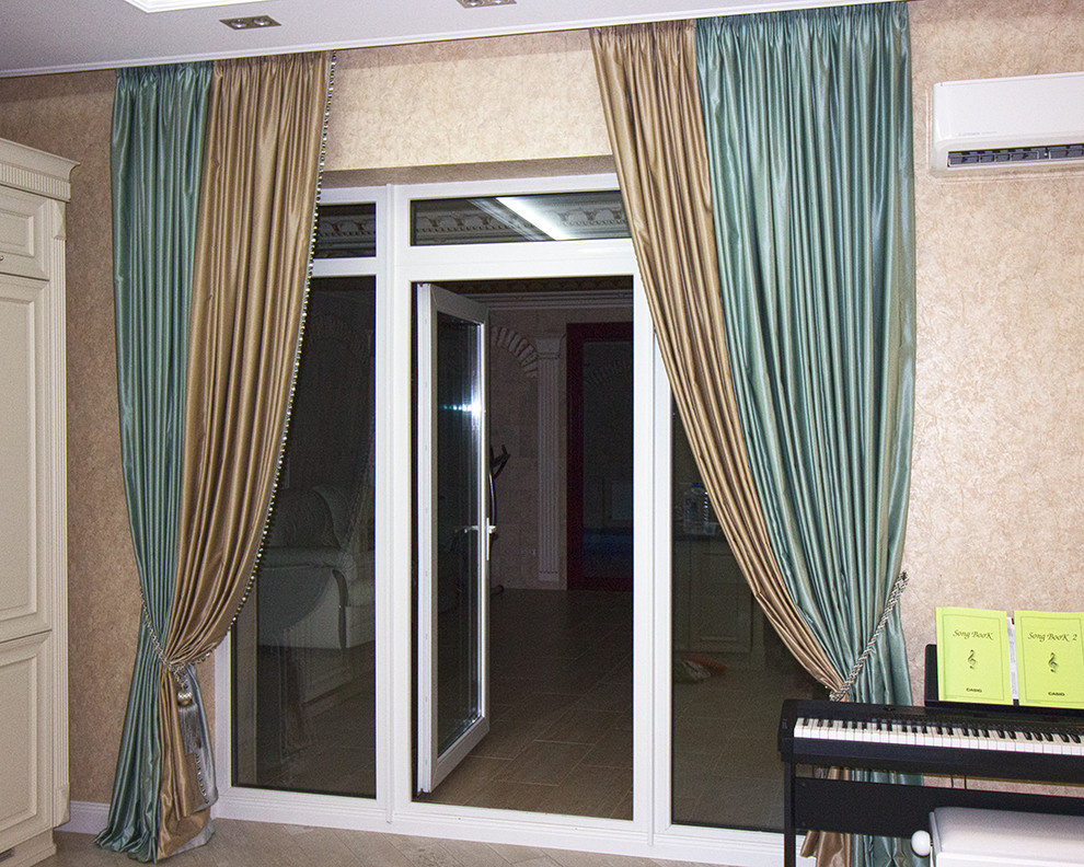 Текстильное оформление частного коттеджа в г. Краснодаре (западный обход)