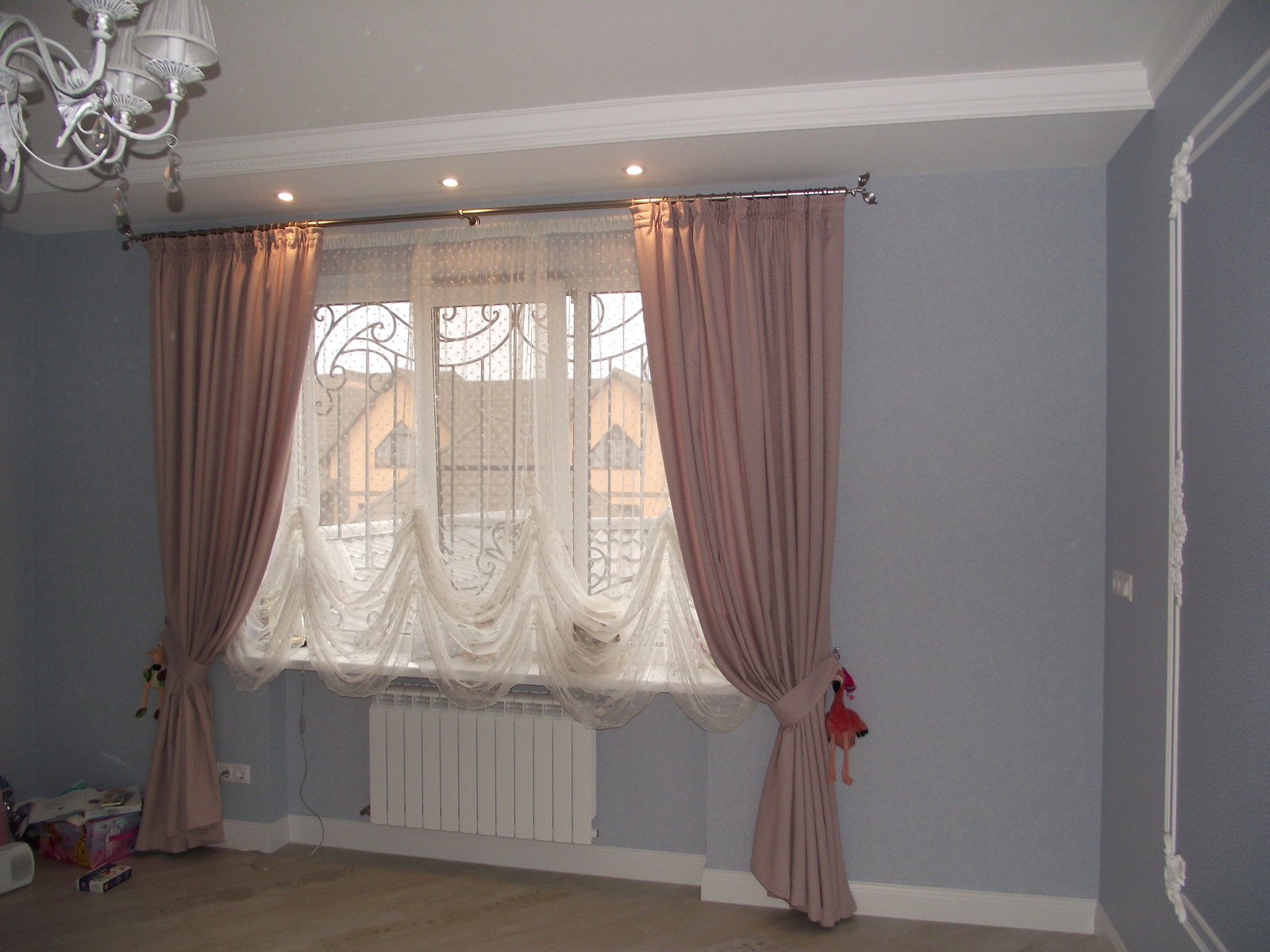 Текстильное оформление частного коттеджа в г. Краснодаре (западный обход)