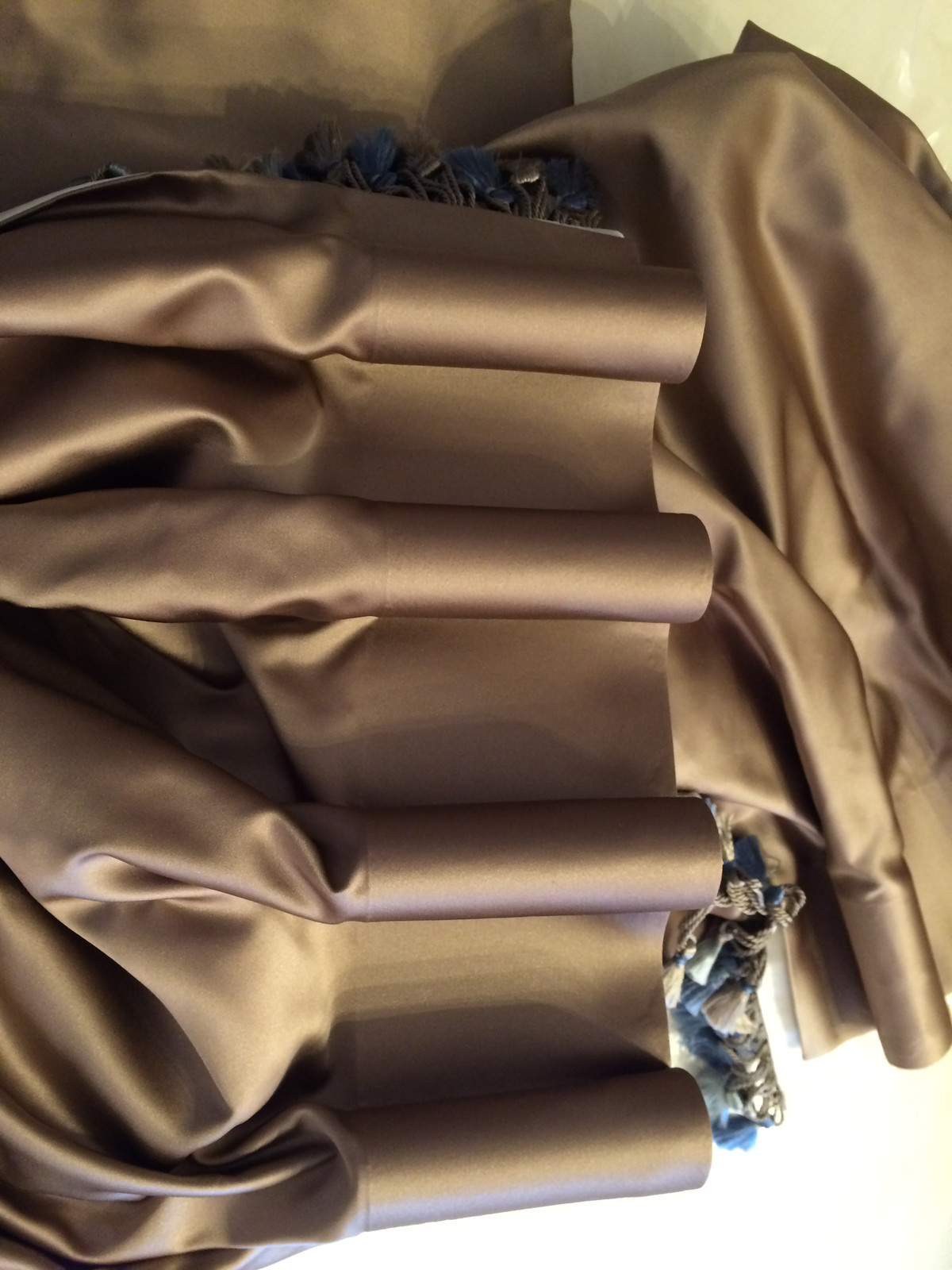 Ткани, варианты ручной складки для штор