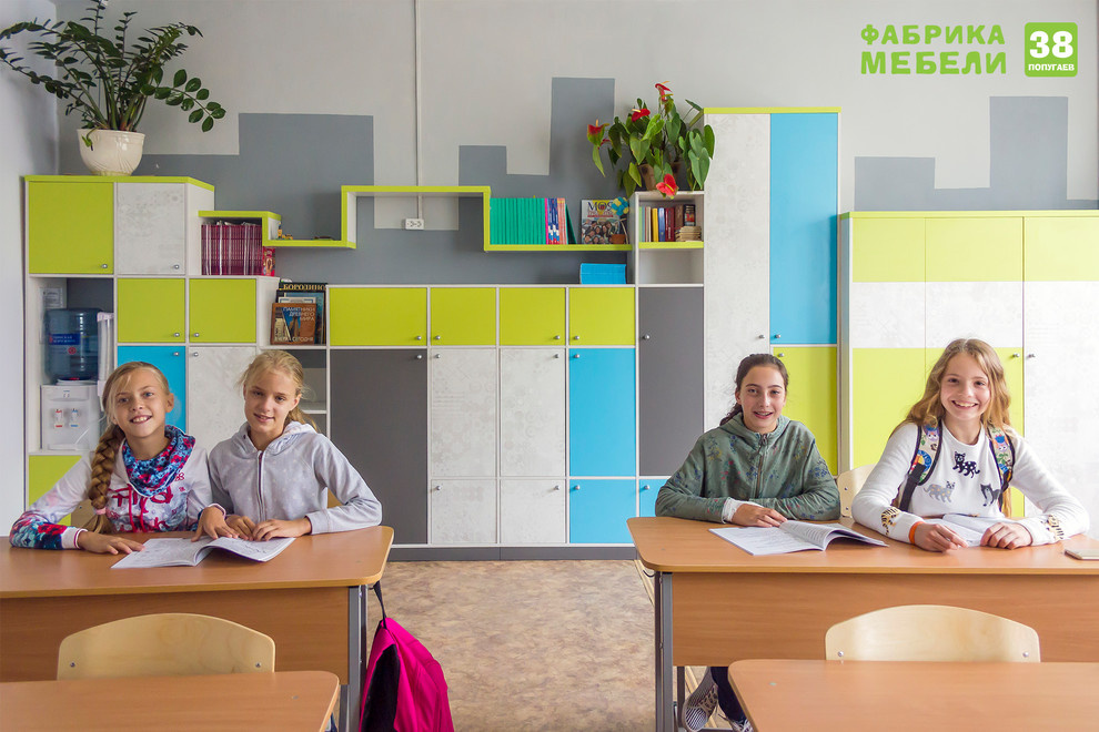 Интересный и необычный проект для школы №30 г. Ижевска. Школьный кабинет для