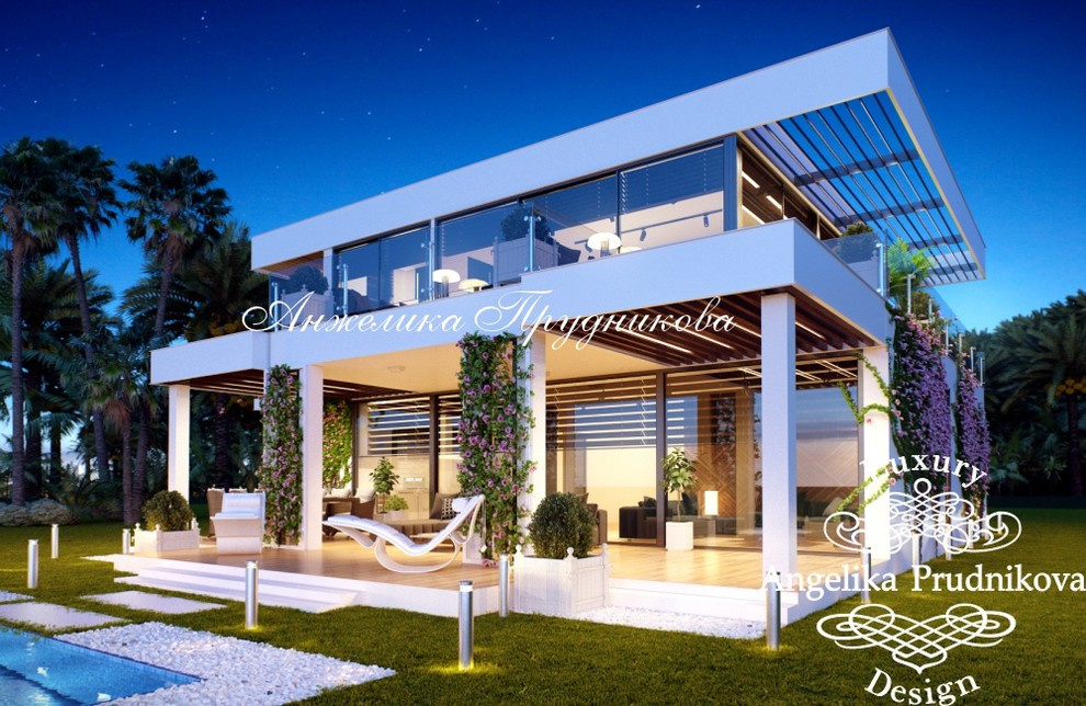 Дизайн экстерьера дома в Монтенегро в современном стиле