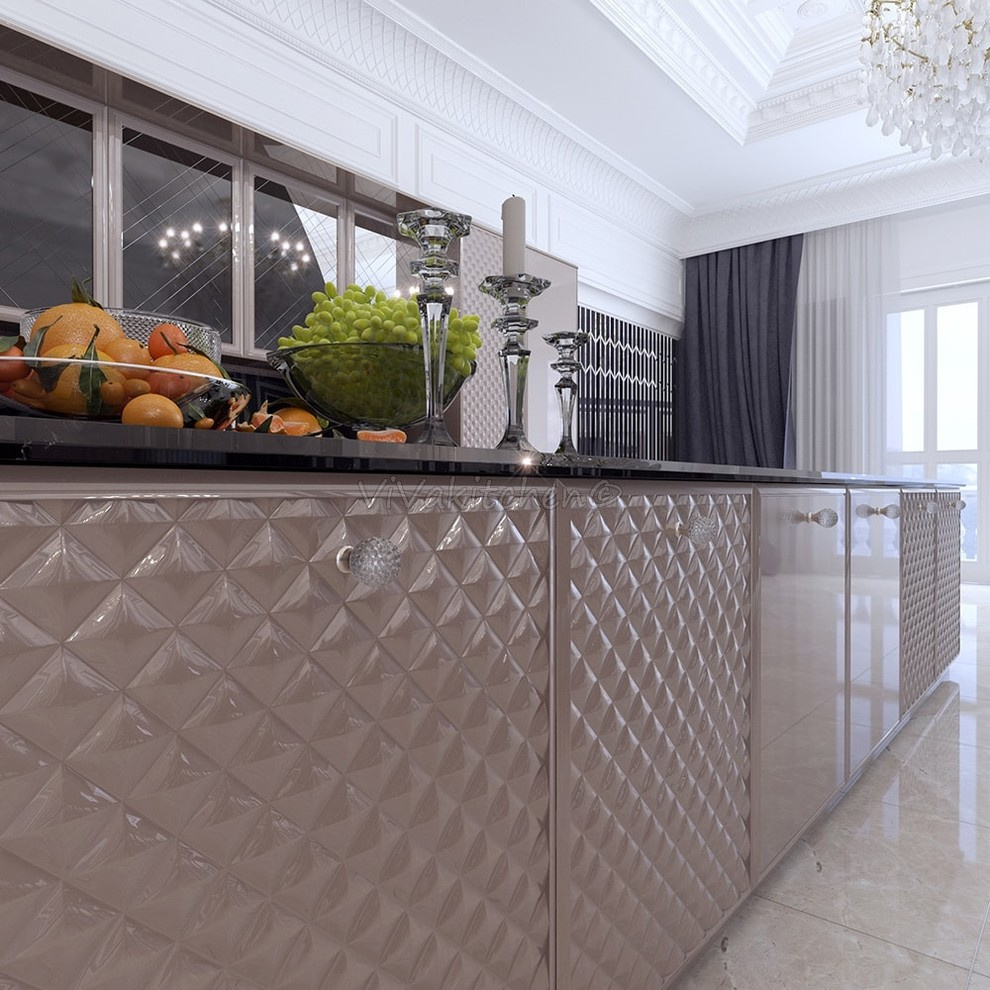 Фасад МДФ, покраска глянец