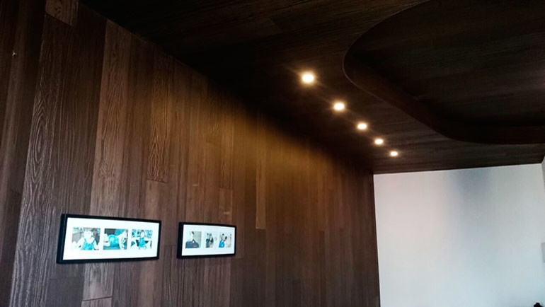 Декоративное дерево из штукатурки