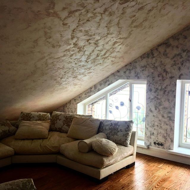 Декоративная штукатурка в классическом итереьере