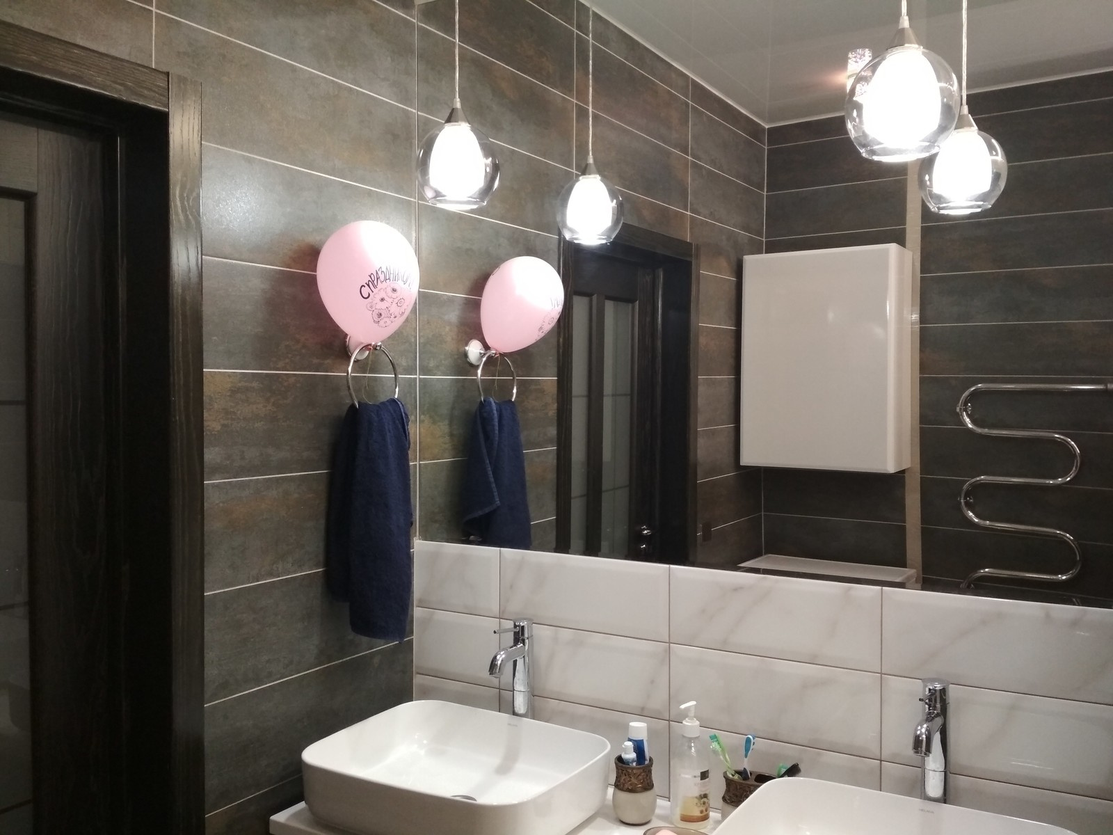 Ванная в стиле Лофт