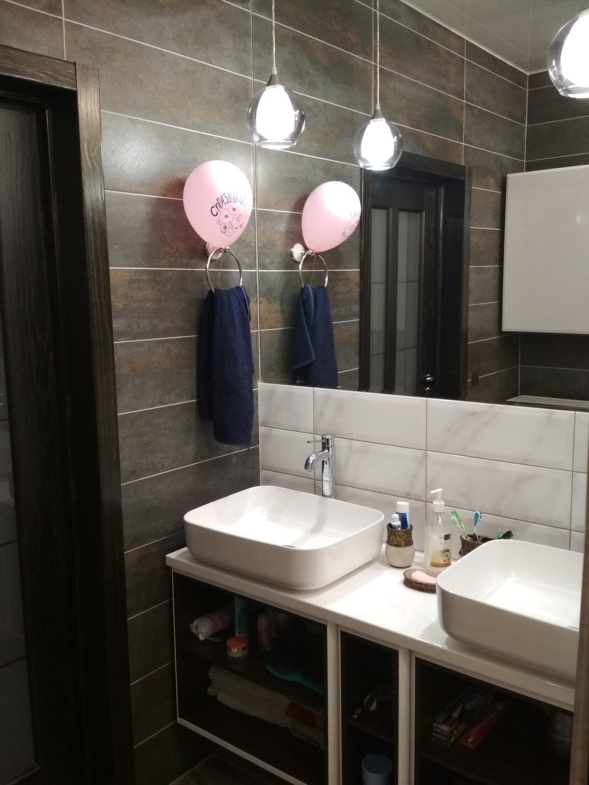 Ванная в стиле Лофт