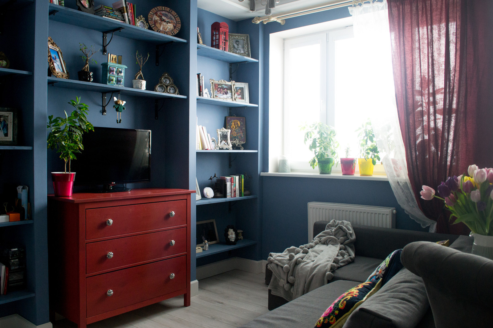 Московская квартира-студия молодой девушки