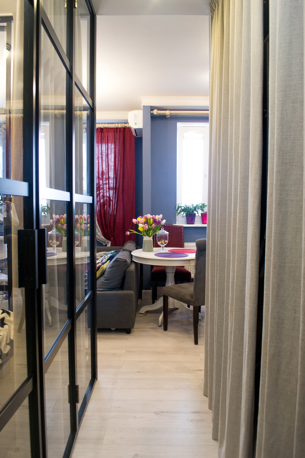 Московская квартира-студия молодой девушки