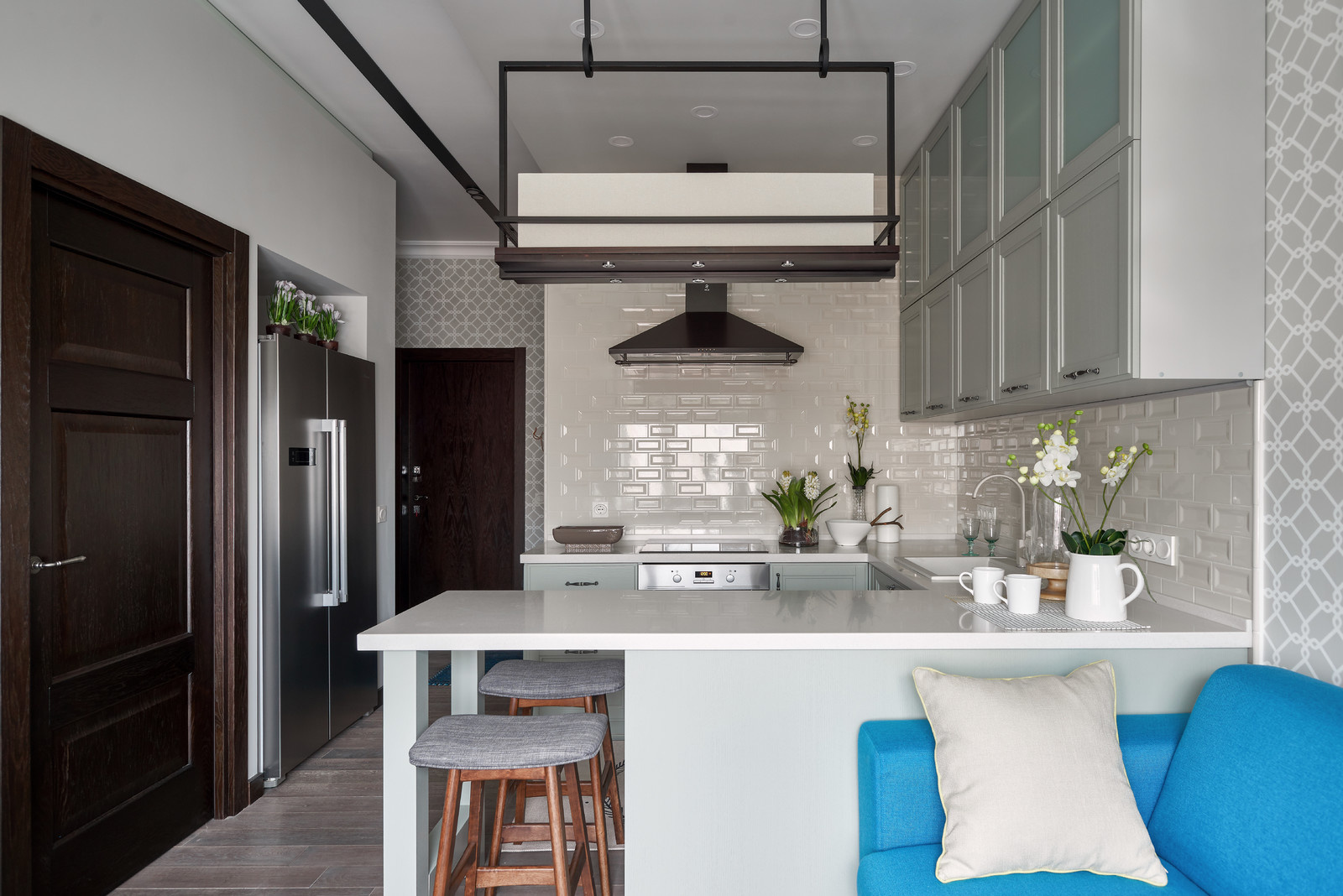 Вид на кухню