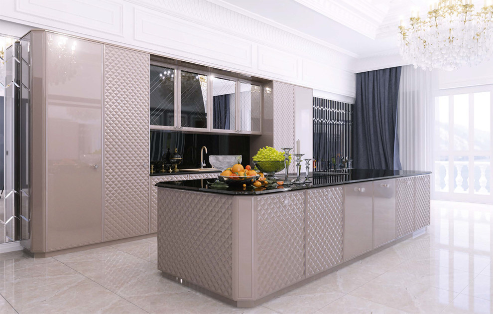 Обложка проекта: Проект светлой кухни в современном стиле