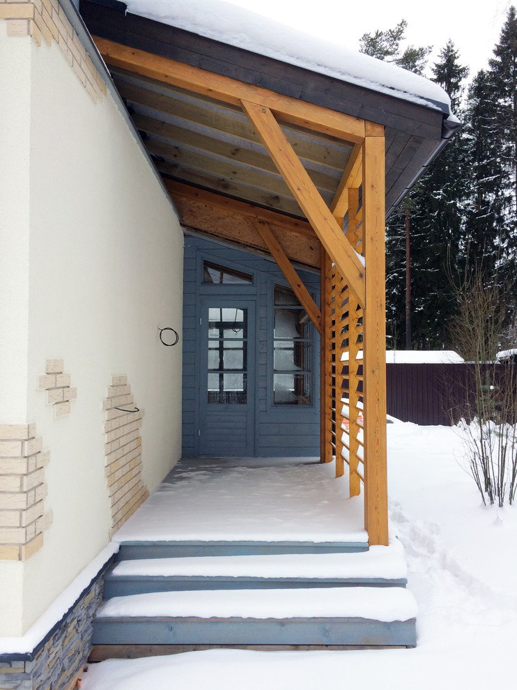 Строительство дома в стиле "Шале" (CHALET_ECOSTYLE)