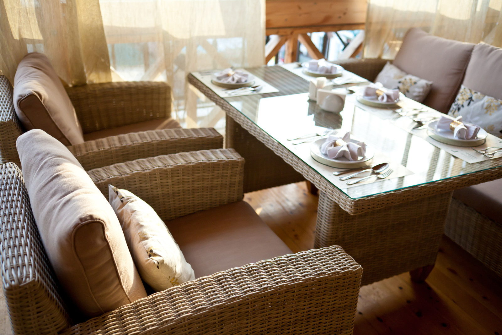 Уличная терраса ресторана "Авторская кухня"