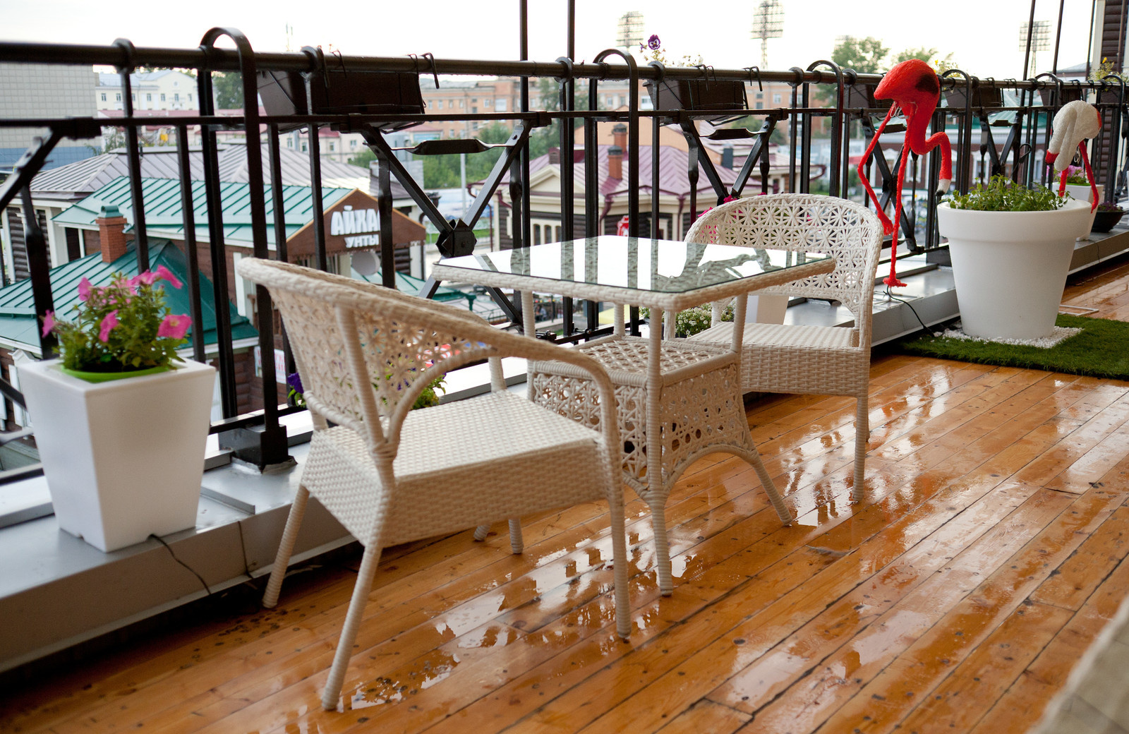 Обложка проекта: Уличная терраса ресторана "Авторская кухня"