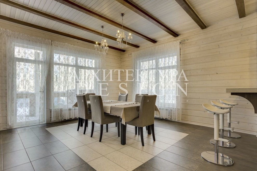 Дом из клеёного бруса