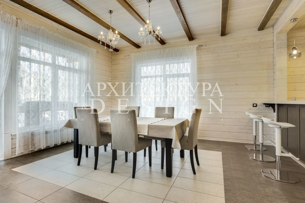 Дом из клеёного бруса