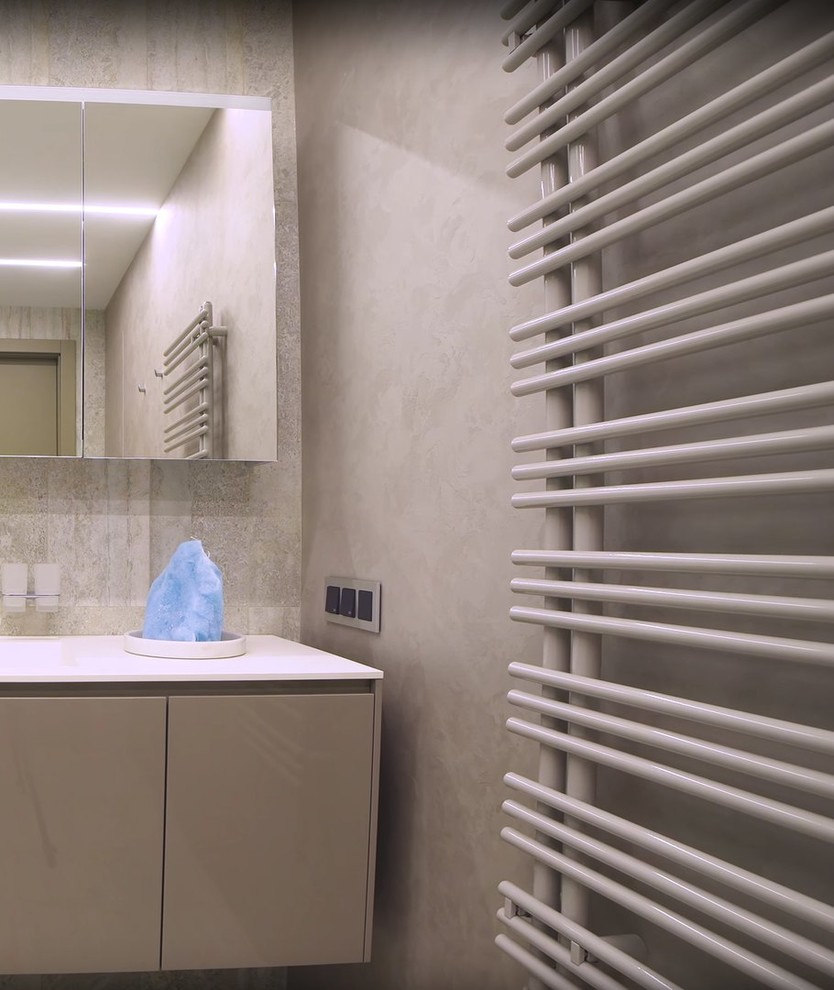 Проект в ЖК "Новая звезда". Душевая