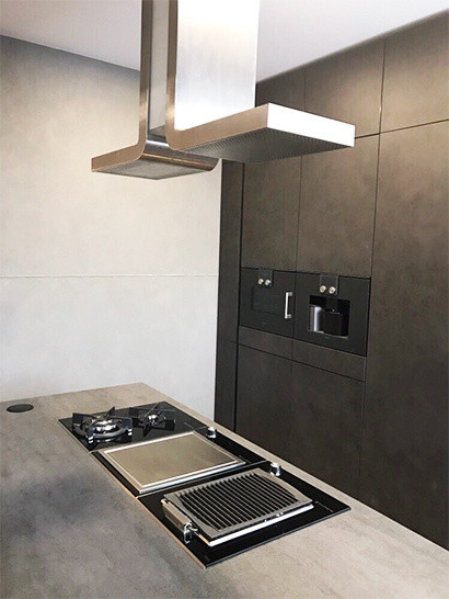 Обложка проекта: Кухня с фасадами из керамики