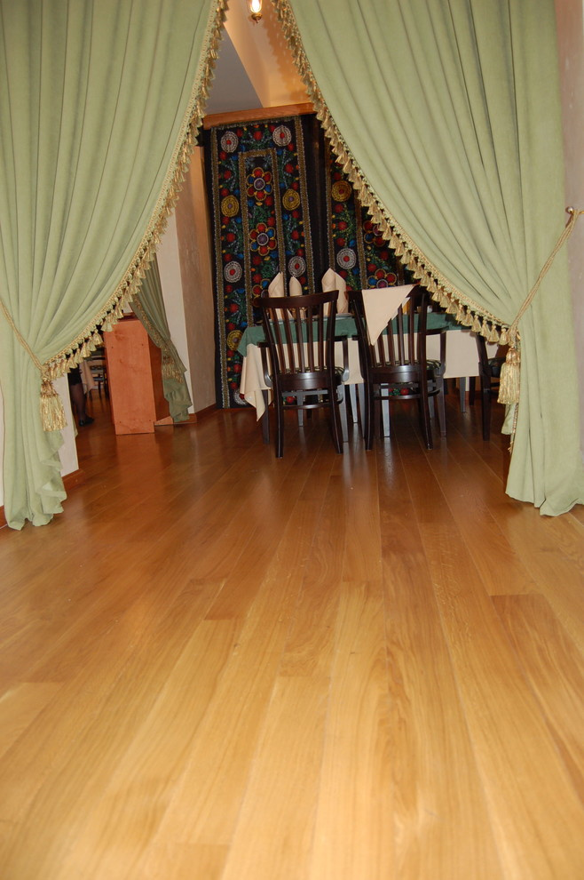 полы из натурального дуба