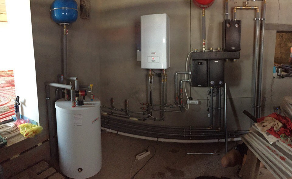 Система отопления. г. Оса