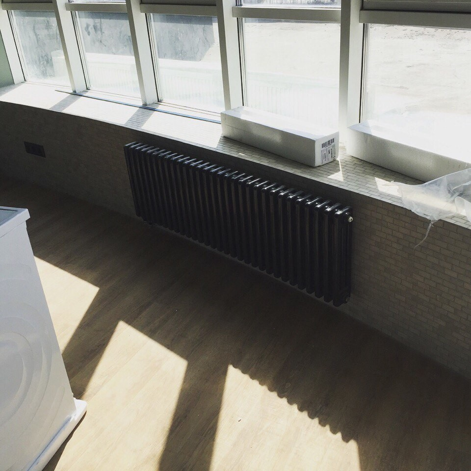 Монтаж радиаторов отопления. Чернышевского