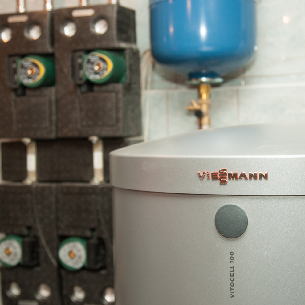 Отопление в частном доме площадью 240 м2.