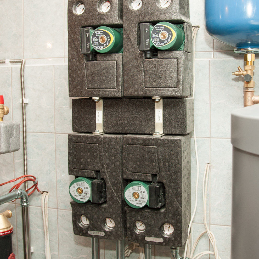 Отопление в частном доме площадью 240 м2.