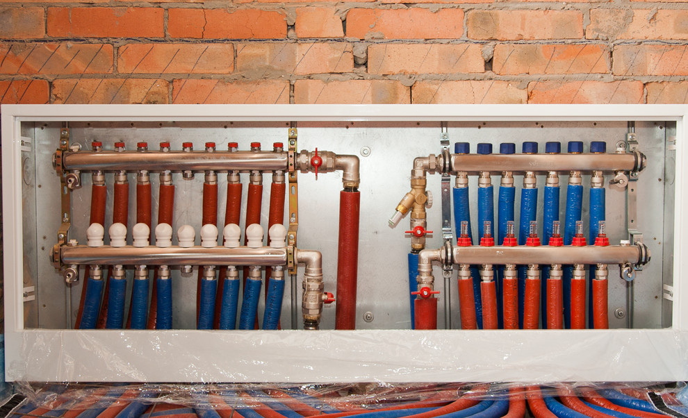 Отопление в частном доме площадью 240 м2.