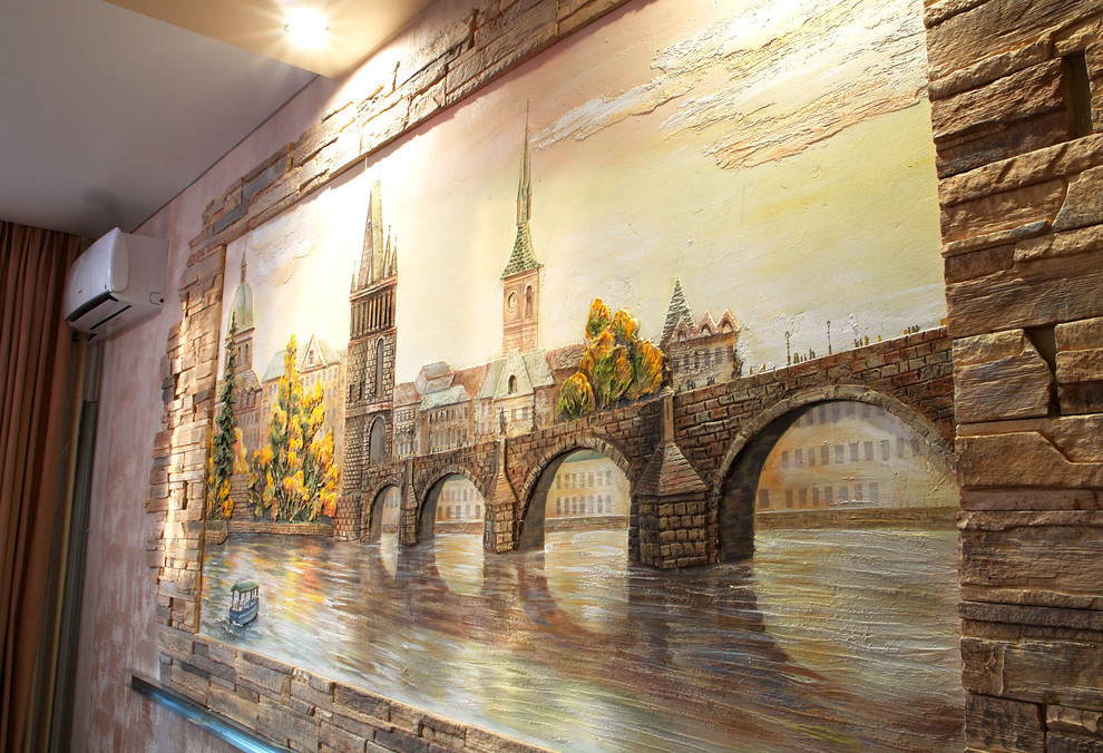 Художественная роспись стен, потолков, мебели. Фрески. Картины.