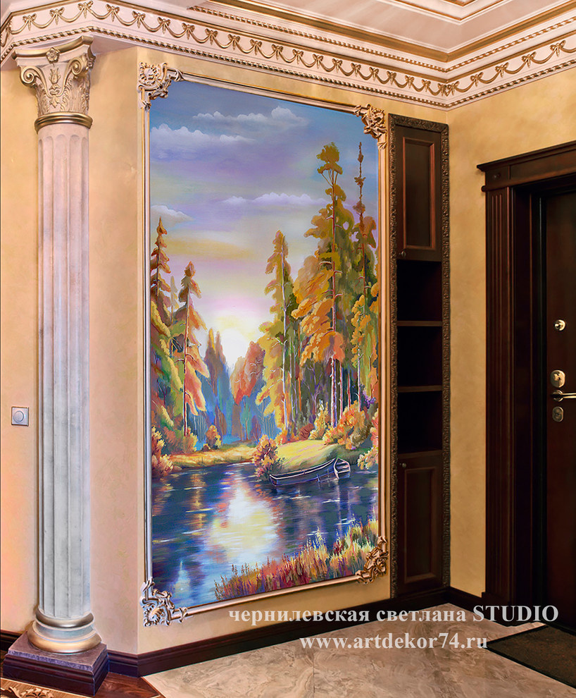 Художественная роспись стен, потолков, мебели. Фрески. Картины.