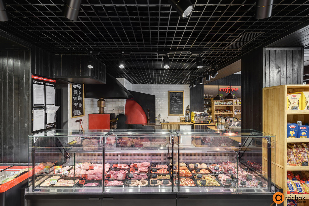 Витрина для продуктов в магазине – идеи дизайна магазина