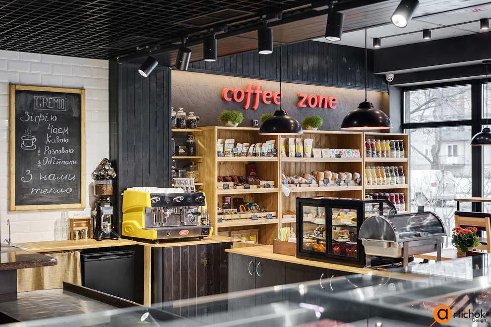 Дизайн магазина в стиле лофт – фото