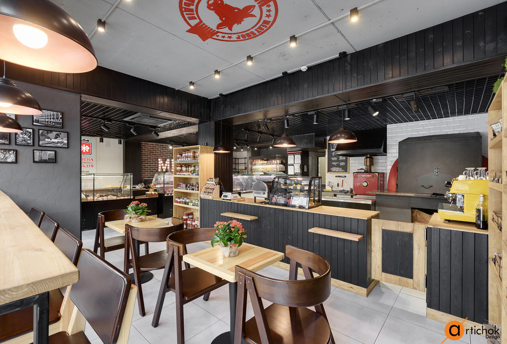 Зонирование интерьера магазина