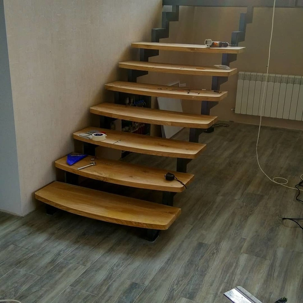 Проект лестница на металлокаркасе