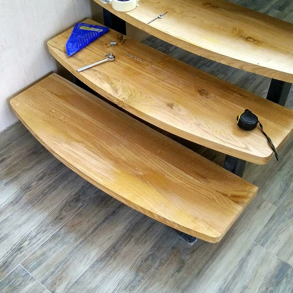 Проект лестница на металлокаркасе