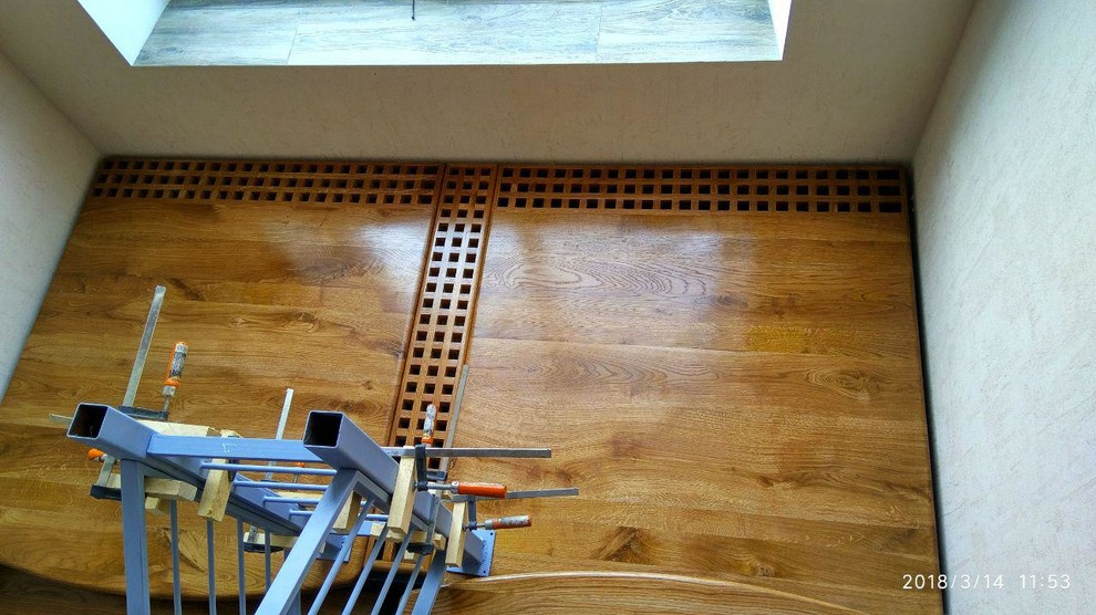 Проект лестница на металлокаркасе