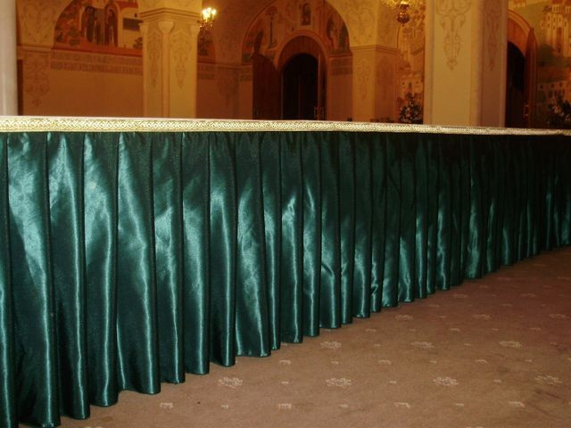 Предлагаем срочный пошив фуршетных юбок для банкетов, мероприятий, ресторанов.