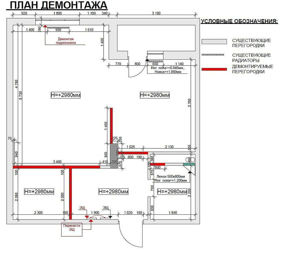 Ремонт квартиры-студии в новостройке города Реутов