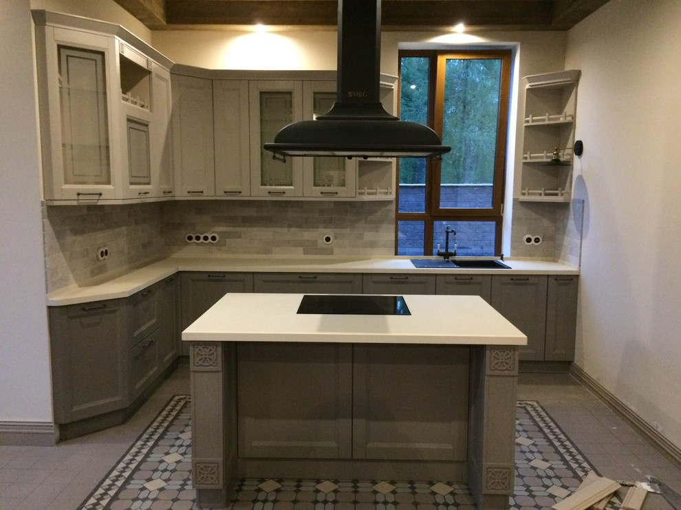 Кухня с островом