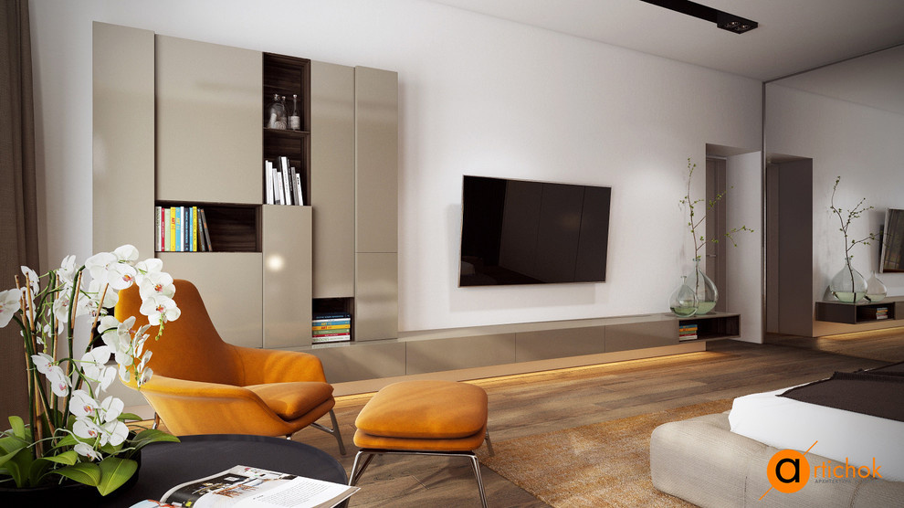 Дизайн интерьера спальни в эко стиле