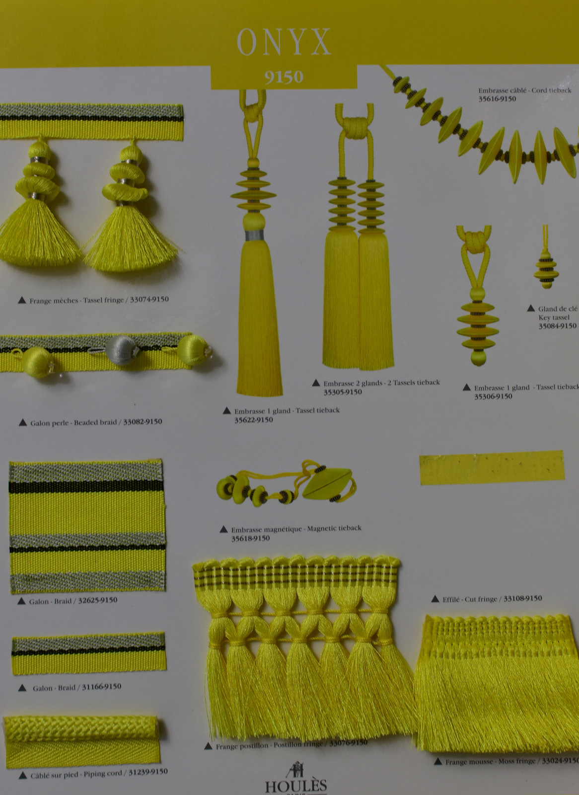 Ткани,басонные изделия от Houles