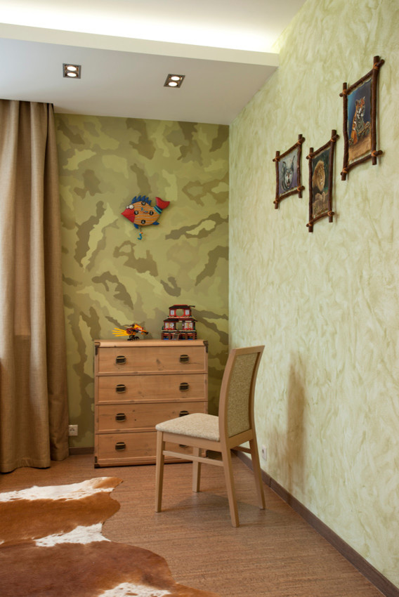 Загородный дом с барельефами.(Фото реализации)