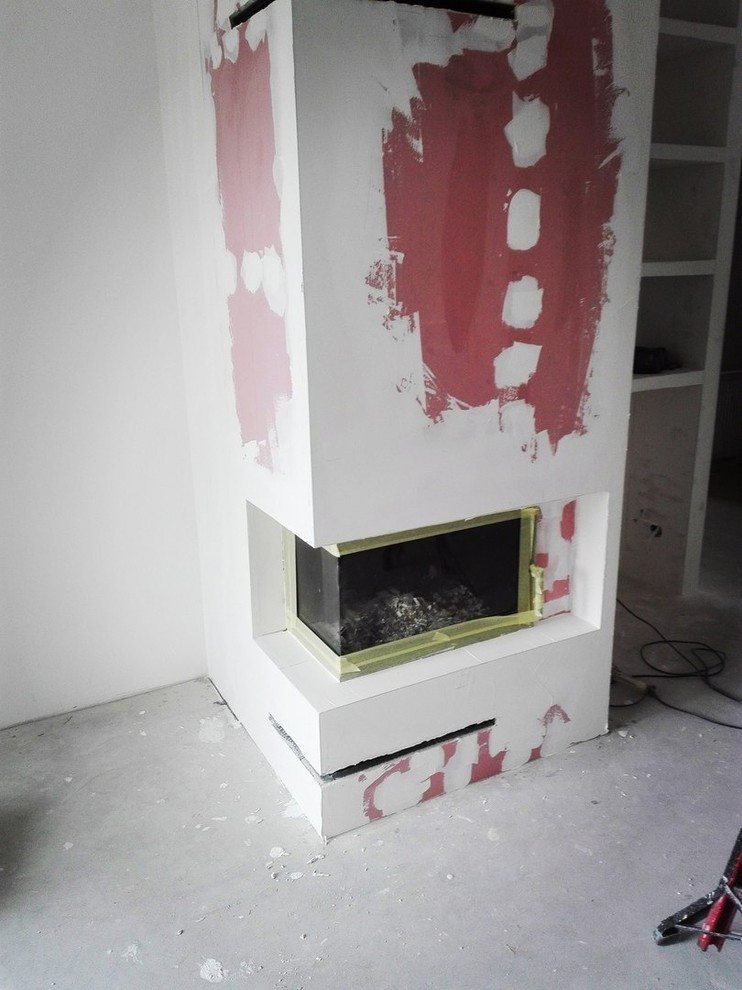 Монтажные работы по монтажу каминной топки