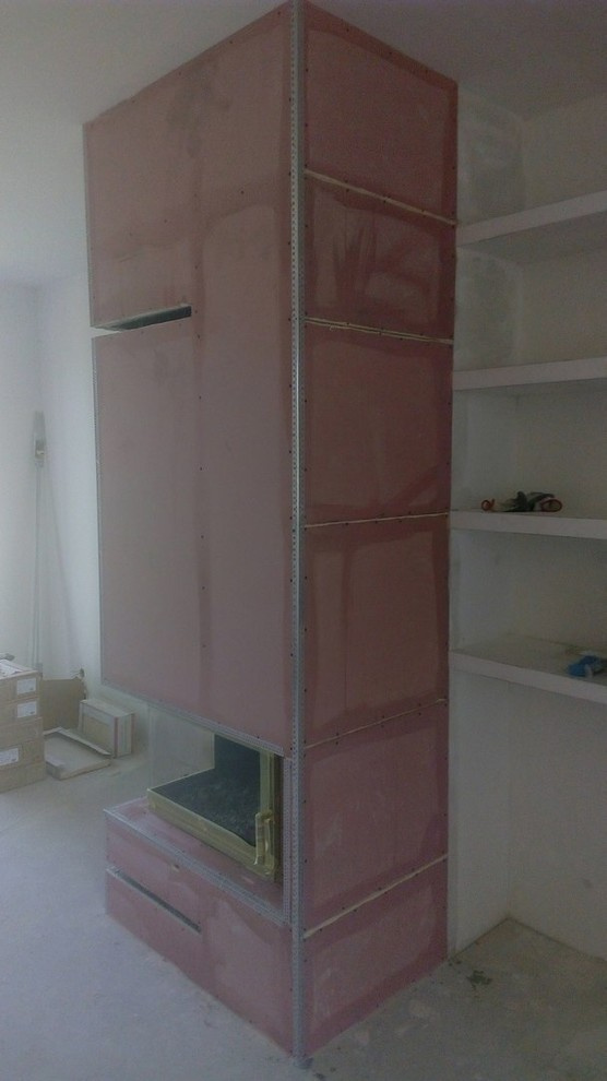 Монтажные работы по монтажу каминной топки