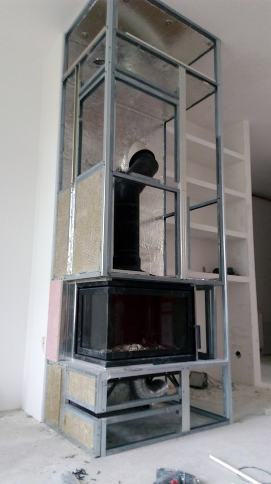 Обложка проекта: Монтажные работы по монтажу каминной топки